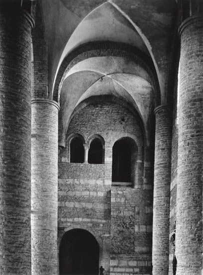 CAPONIGRO, PAUL (1932- ) "Tournous Abbey, France."